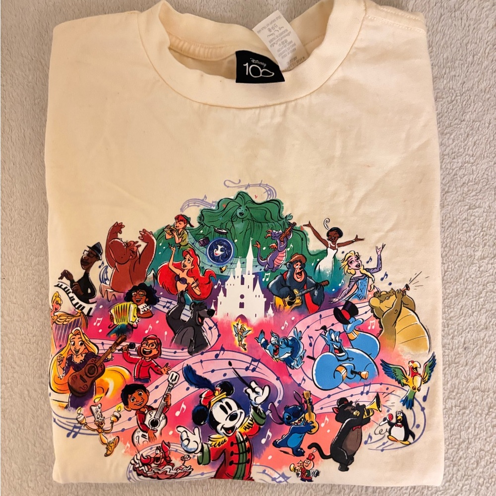 brand new Mickey Mouse Disney100 Special Moments T-Shirt Adults Years of wonder